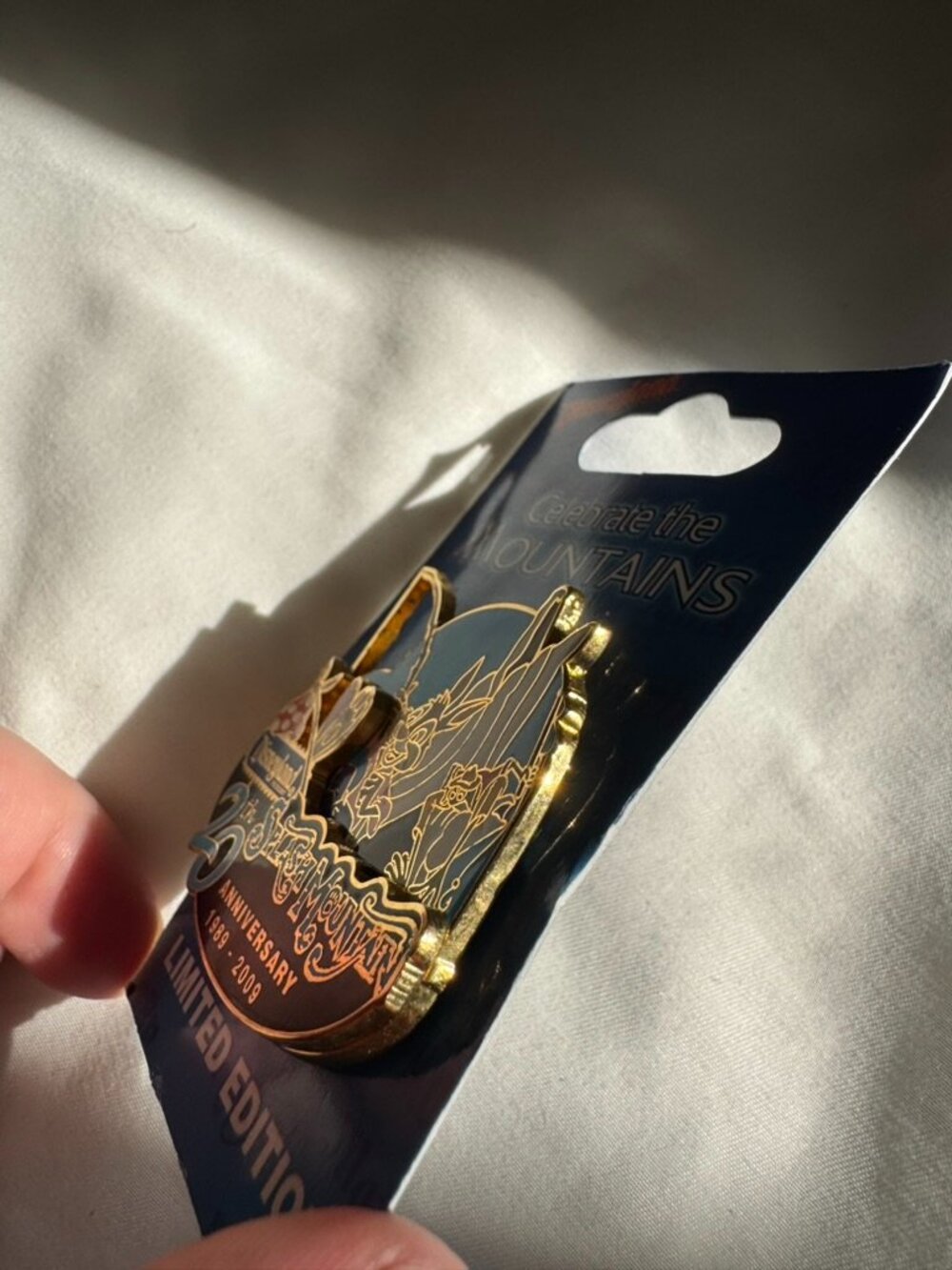 NWT Disneyland Celebrate the Mountains Splash Mountain Brer Rabbit Brer Frog Pin - Picture 14 of 15